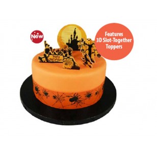 Haunted Halloween Cake Topper Kit