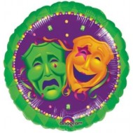 Mardi Gras Comedy & Tragedy Drama Masks Balloon