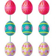 Easter Eggs Hanging String