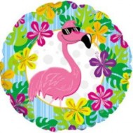 Island Party Luau Flamingo Balloon