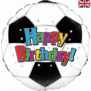 Football Happy Birthday Balloon