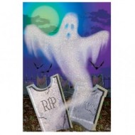 Mostly Ghostly Glitter Cutout