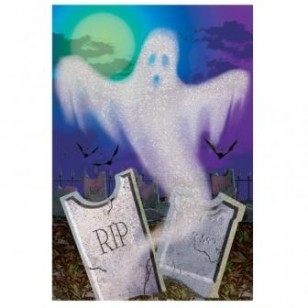 Mostly Ghostly Glitter Cutout