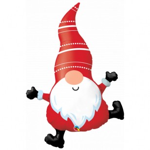 Red Gnome Gonk Supershape Balloon Red Gnome Gonk Supershape Balloon