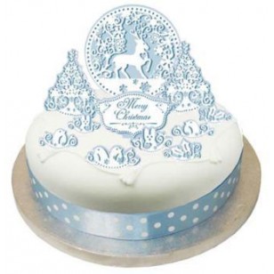 Nordic Stag Christmas Cake Topper Kit Nordic Stag Christmas Cake Topper Kit
