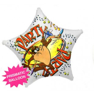 Taz Party Star Balloon