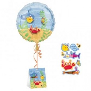 Deep Sea Make a Scene Balloon
