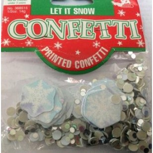 Let It Snow Table Confetti