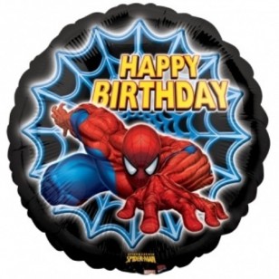 Spider-man Happy Birthday Balloon